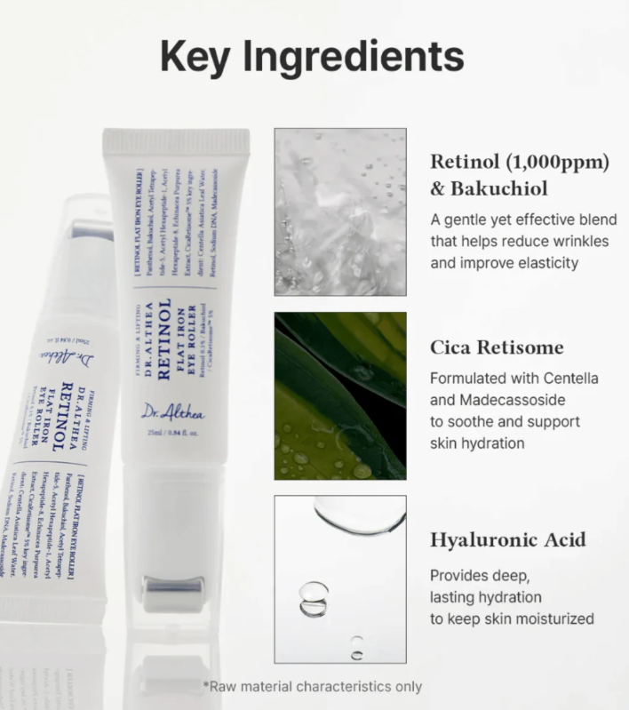Dr. Althea Retinol Flat Iron Eye Roller