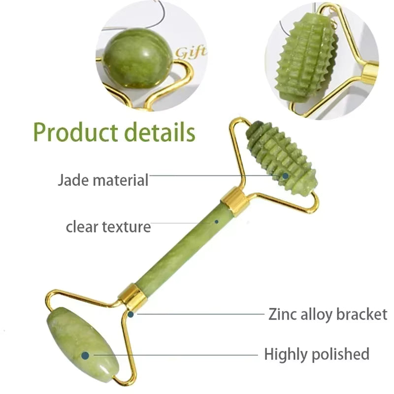 Massaggiatore roller viso e Gua Sha