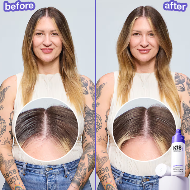 K18 AirWash Shampoo Secco