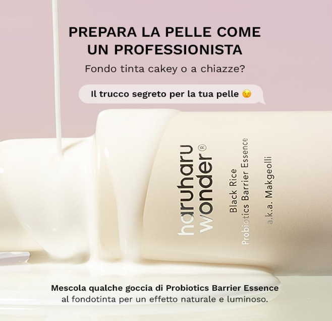 Haruharu Wonder  Black Rice Probiotics Barrier Essence