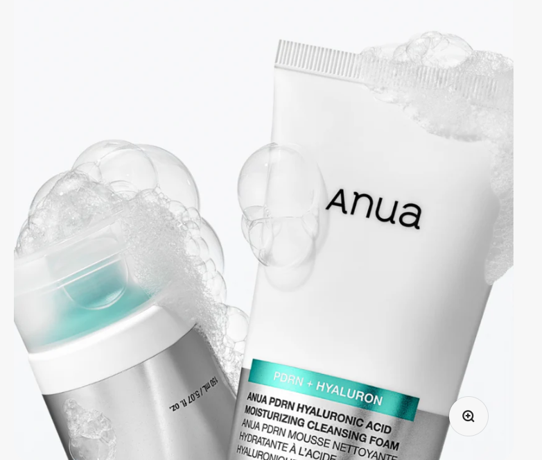 Anua  PDRN Hyaluronic Acid Moisturizing Cleansing Foam