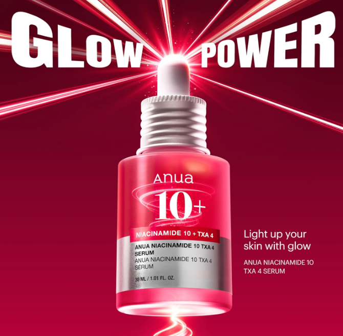 Anua Niacinamide 10% + Tranexamin TXA Acid 4% Serum
