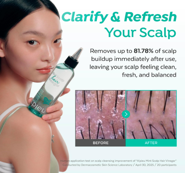 A’pieu  Mint Scalp Hair Vinegar