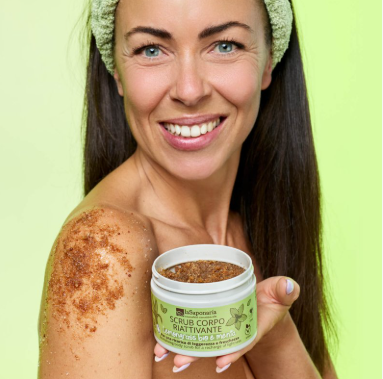 Scrub Corpo Riattivante  Lemongrass Bio e Menta