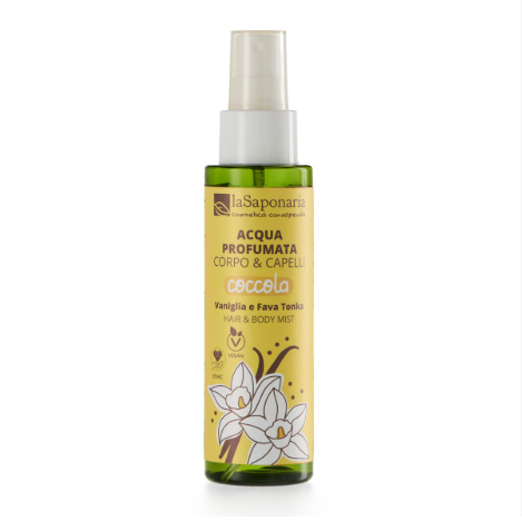 Acqua profumata corpo e capelli Coccola
