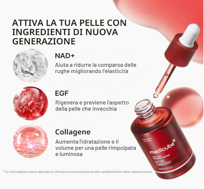 Medicube Siero rassodante EGF NAD